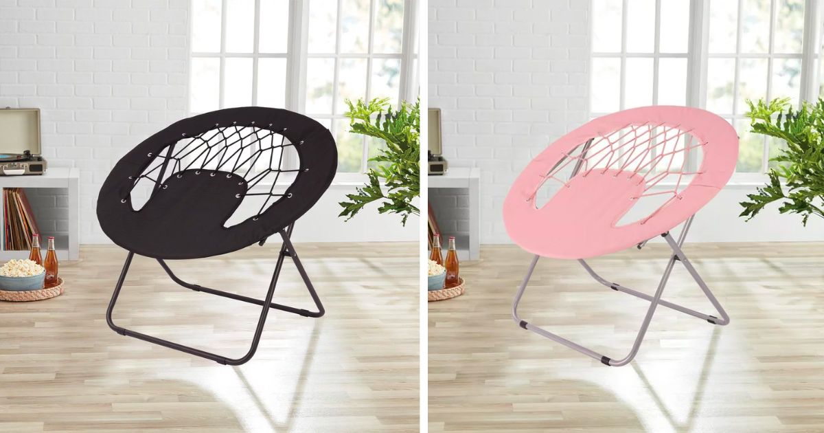 Mainstays 32-in Folding Bungee Chair