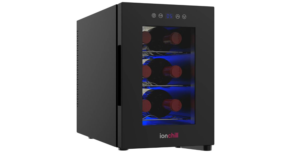 Ionchill 6-Bottle Wine Cooler.