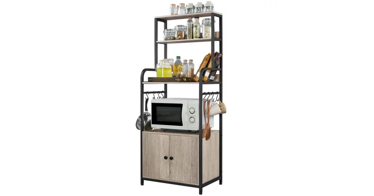 SmileMart Kitchen Baker's Rack $77 (reg $130)