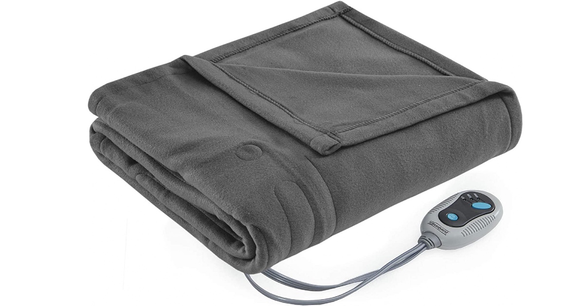 Beautyrest Fleece Electric Blanket ONLY 21.98 (Reg 54.99) Daily