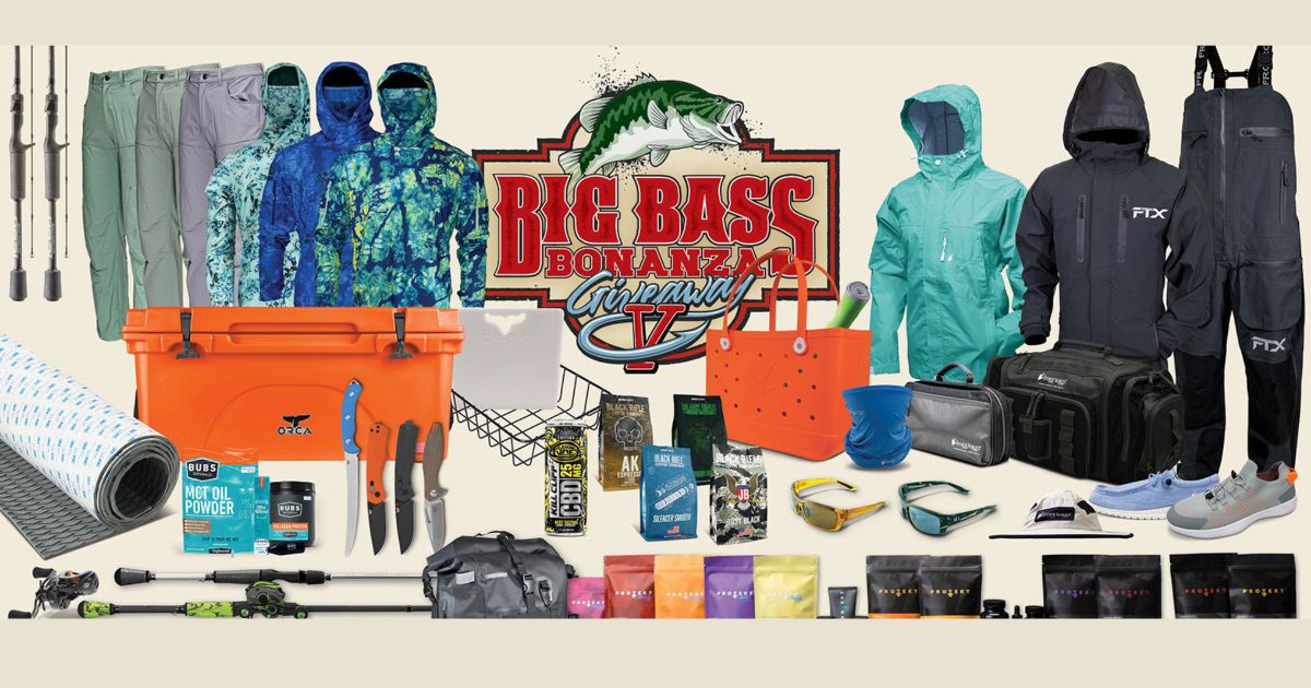 Win a Bonanza of Fishing Gear & Accessories Valued at 7,800 + Free Sweepstakes, Contests