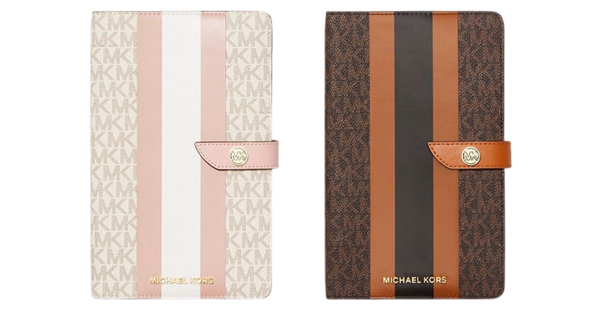 Michael Kors Stripe Notebook