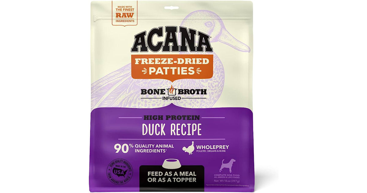 Free ORIJEN or ACANA Dog Food Shreds, Topper, Patties & More Free