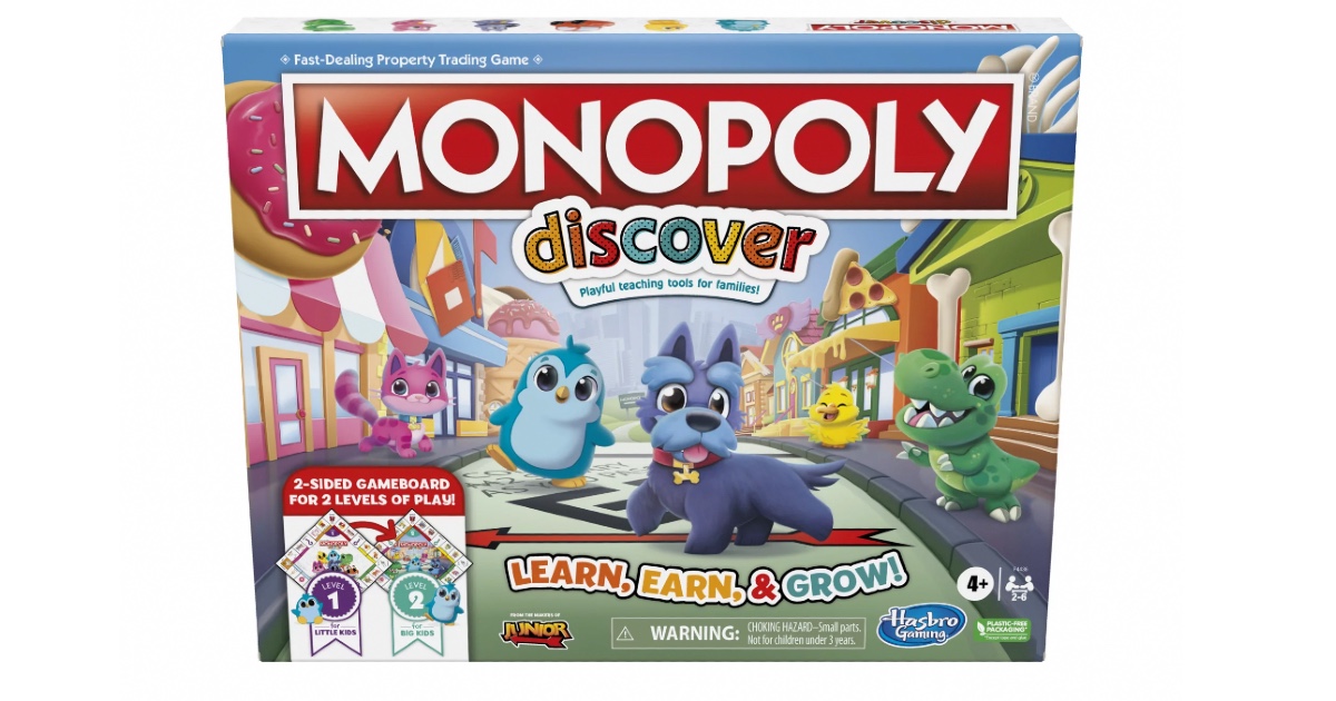 Monopoly Discover Board Game at Walmart