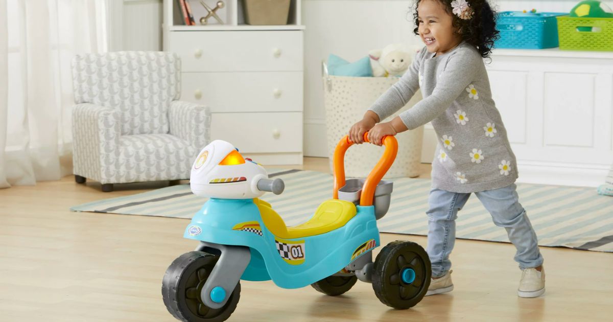 VTech 3-in-1 Step Up and Roll Motorbike