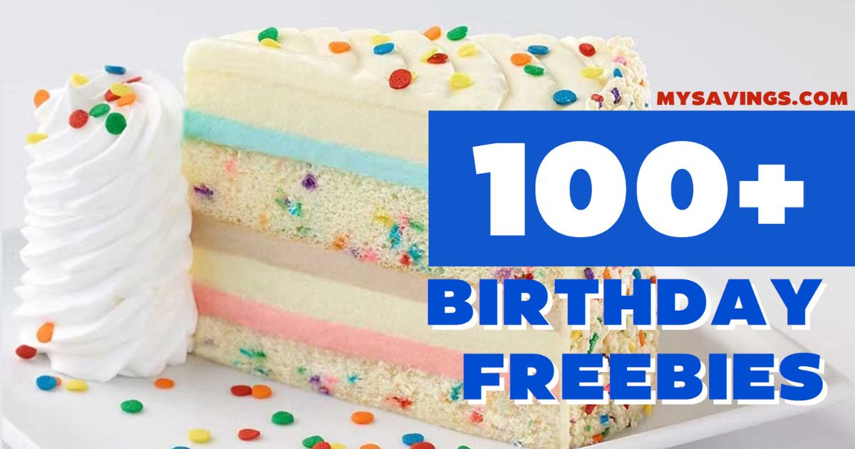 Free Birthday Stuff 2023 - Guide to the Best Birthday Freebies - Free Product Samples