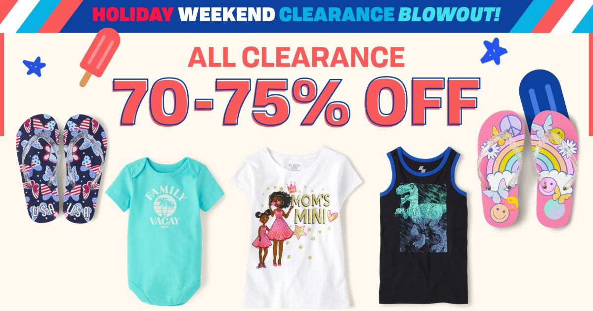 The Children's Place Up to 75 Off + Extra 20 Off w/ Coupon Daily