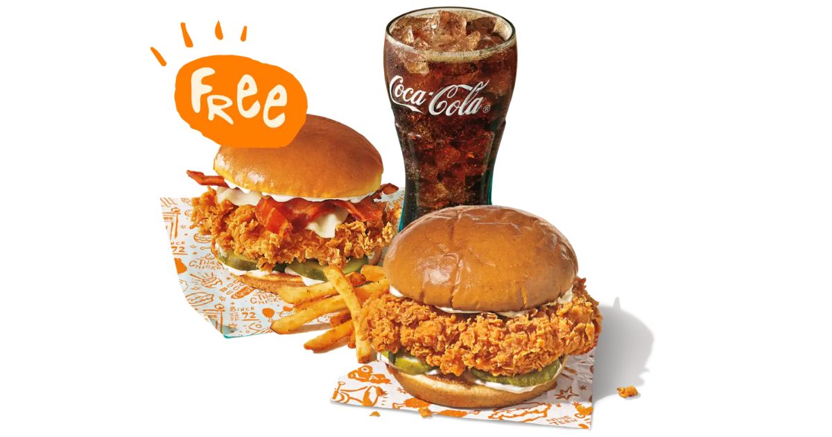 Free Popeyes Chicken Sandwich Meal Deal Coupons