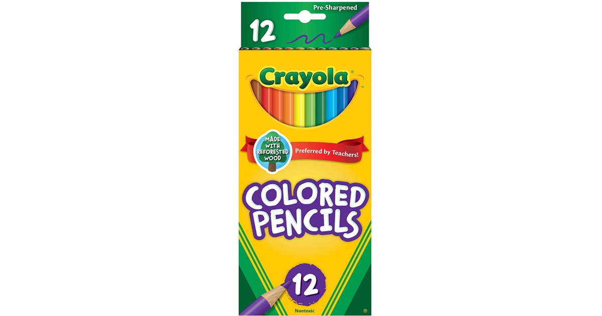 Crayola Colored Pencils at Amazon