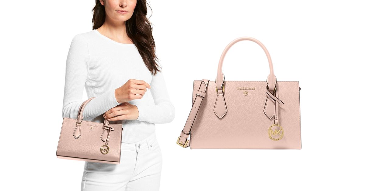 Michael Kors Valerie Leather Satchel