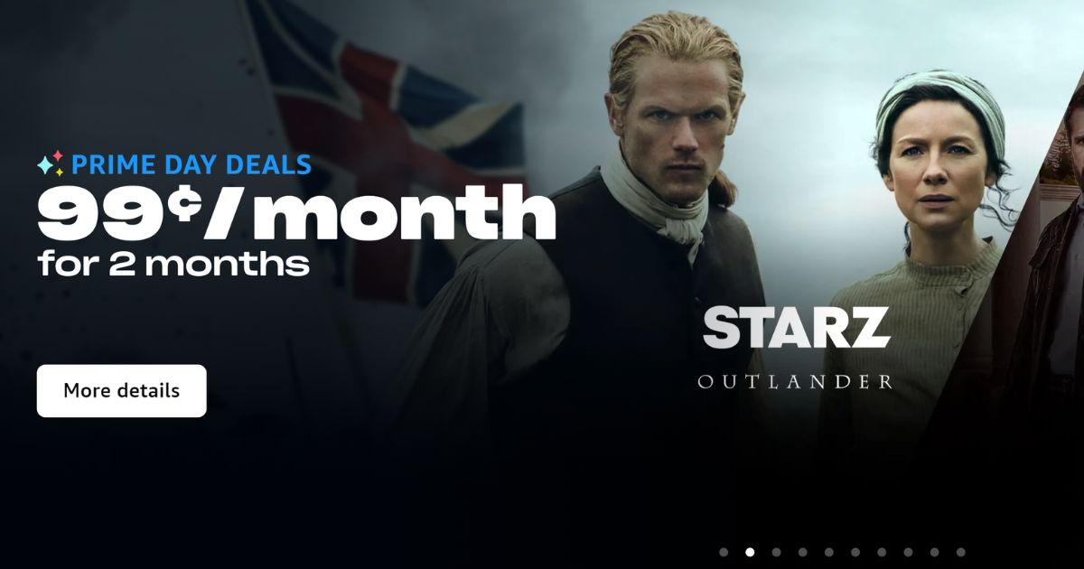 80 Off Prime Channels ONLY 0.99 (Starz, Cinemax, MGM+ & More