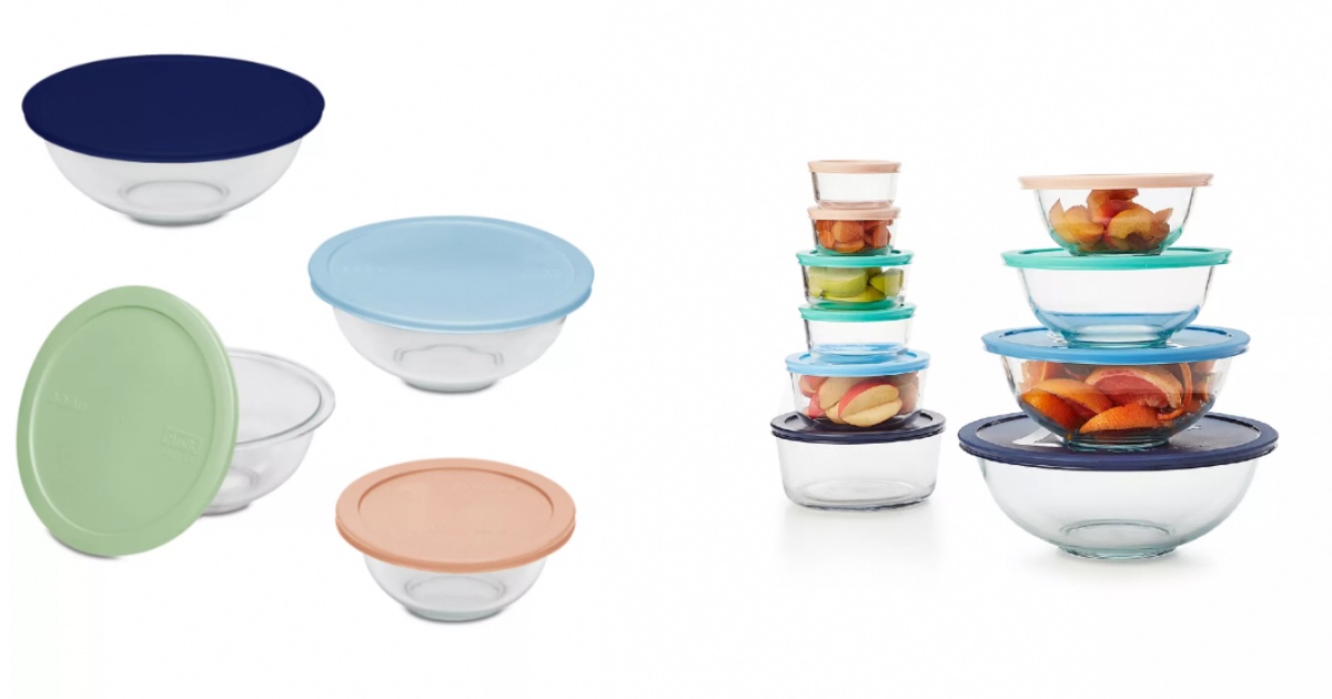 Pyrex Mixing Bowl Set at Macy's