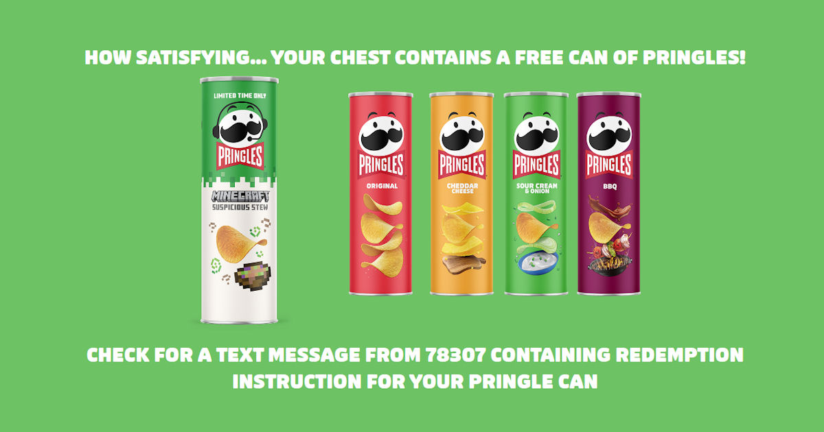 FREE Can of Pringles