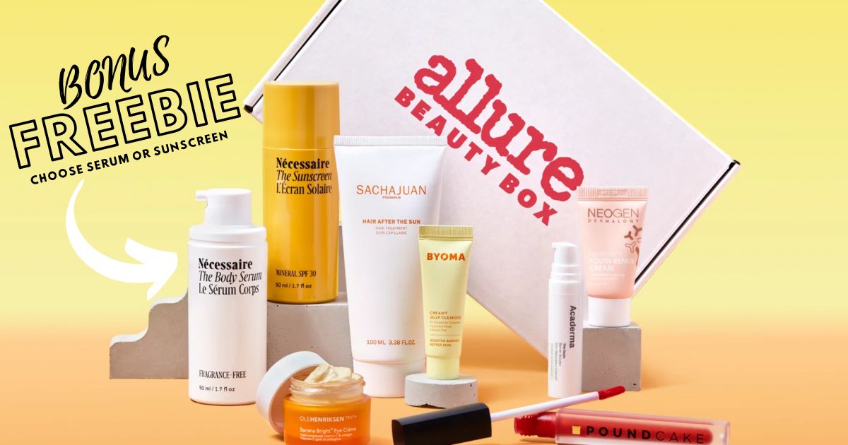 Allure Beauty Box 10 Off Coupon + 25 Necessaire Serum Bonus Free