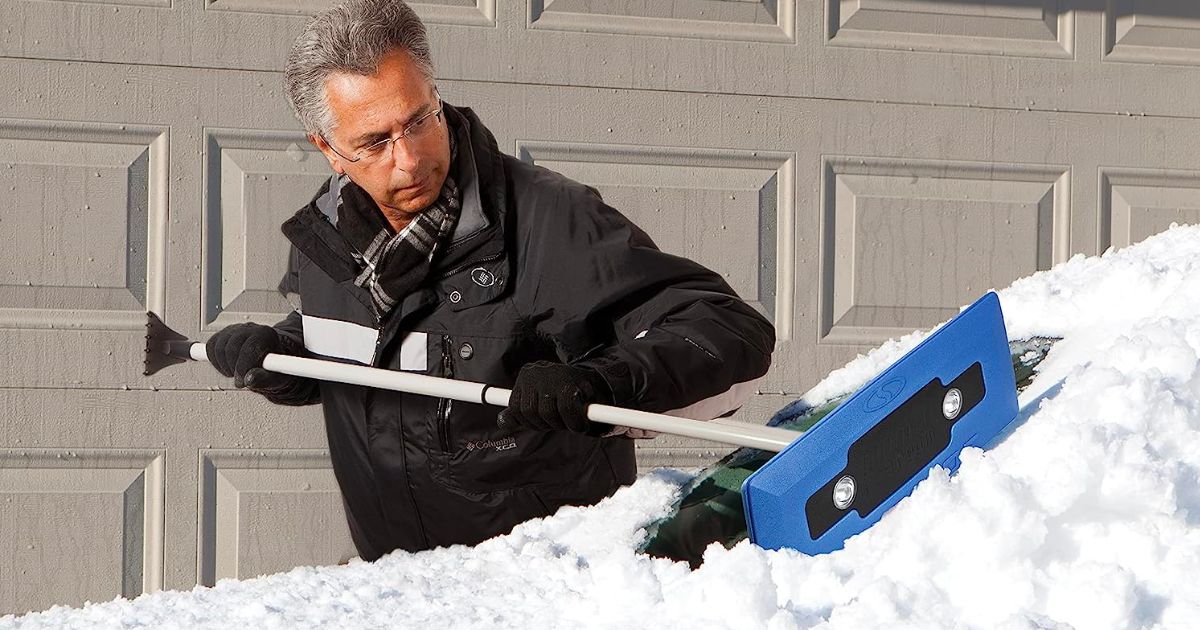Snow Joe Telescoping Snow Broom ONLY 8.02 (Reg 30) Daily Deals