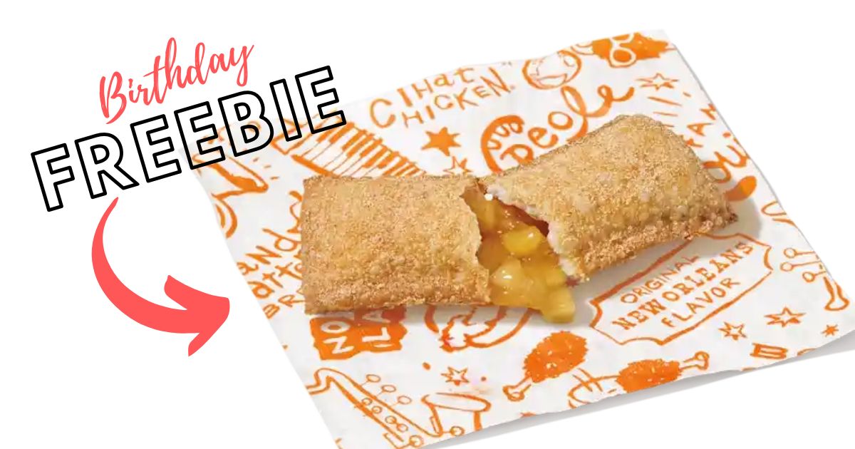 popeyes birthday freebie