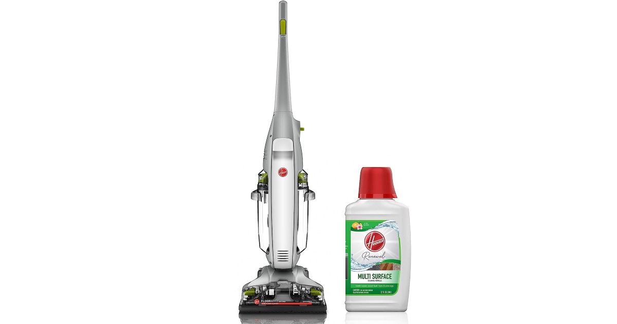 Hoover Deluxe Hard Floor Cleaner Machine ONLY 68 (Reg 177) Daily