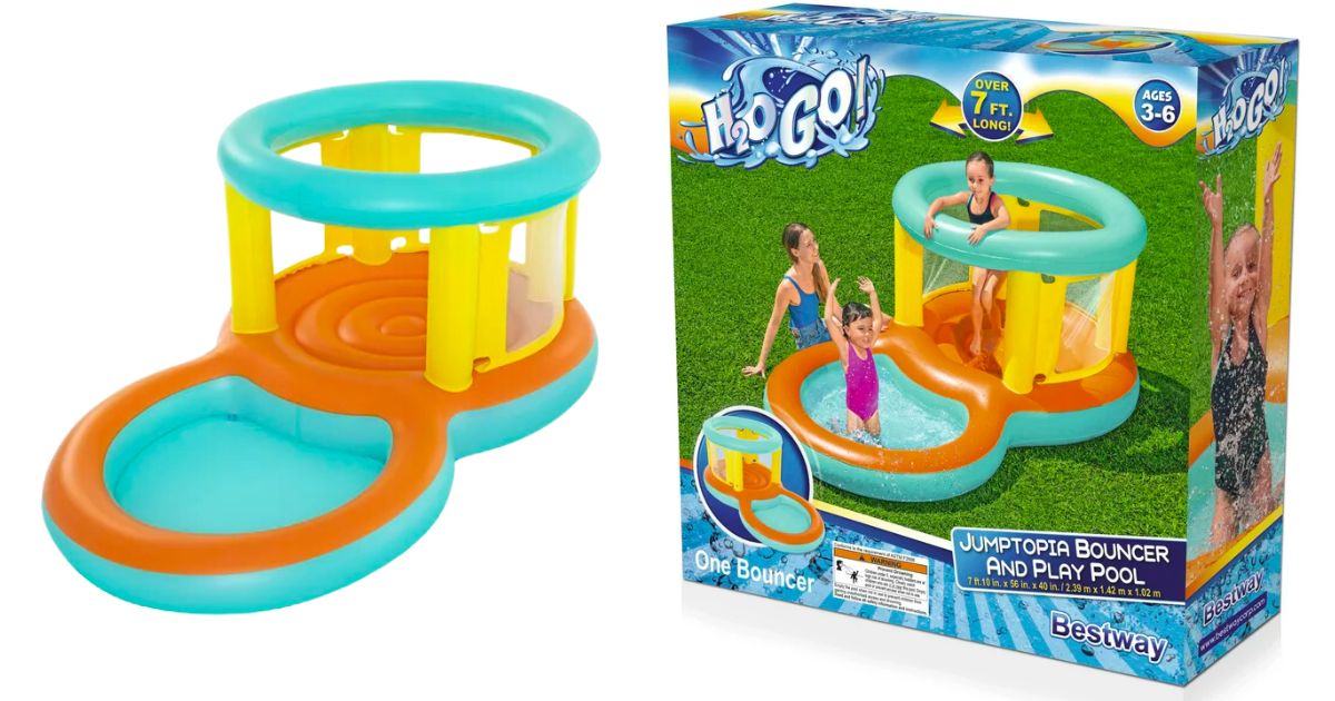 Bestway Jumptopia Bouncer and Play Pool ONLY 46.98 (Reg 77) Daily