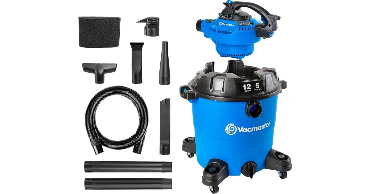 Vacmaster 12-Gallon Wet/Dry Shop Vacuum