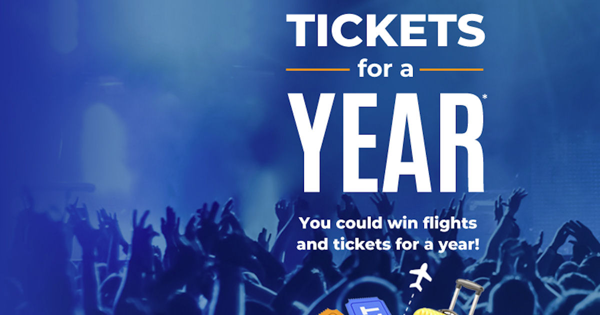 Win Flights & Tickets for a Year from Allegiant & Ticketmaster Free