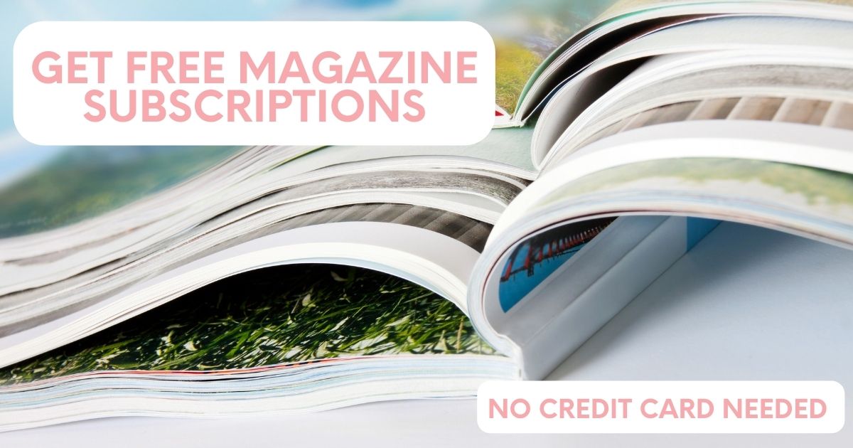 free magazine subscriptions