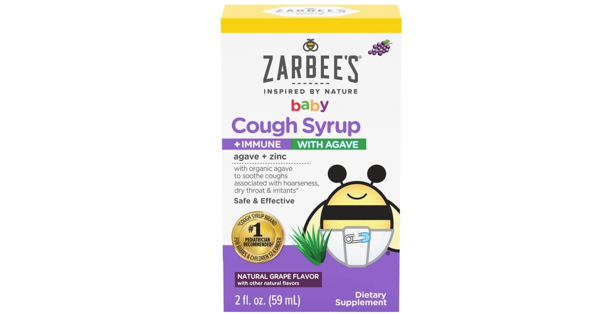 Zarbees Cough Syrup at Amazon