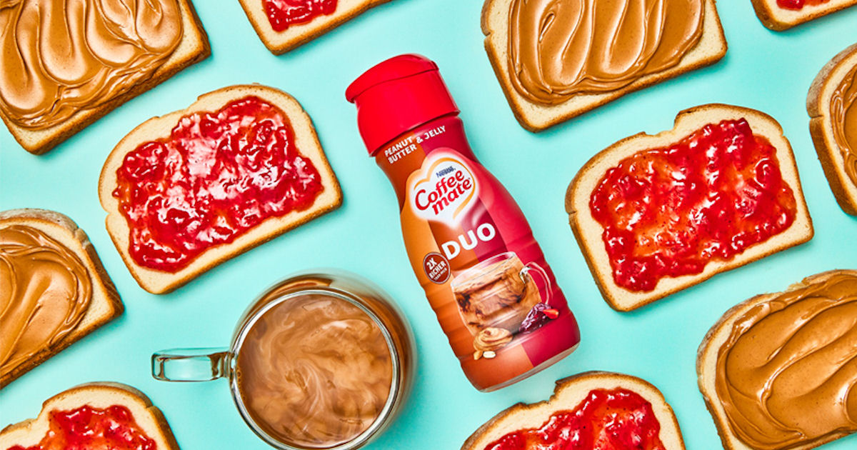Coffee mate Peanut Butter & Jelly Flavored Duo C
