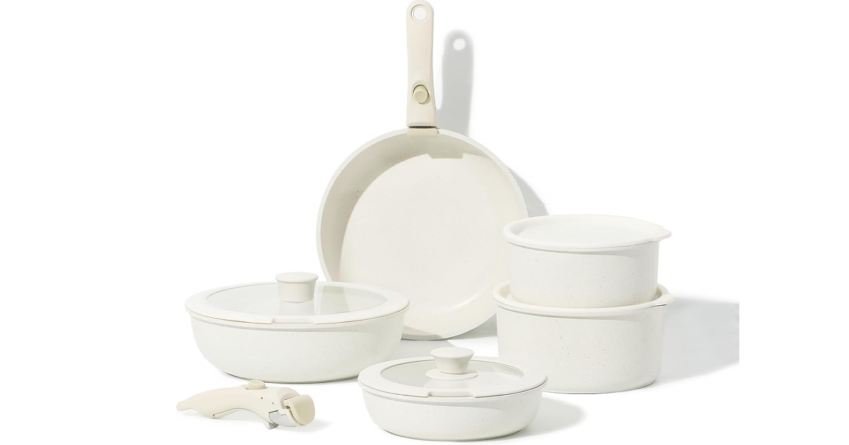 carote cookware set at amazon