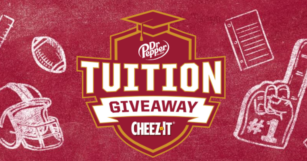 The Dr Pepper and Cheez-It Tuition Giveaway 2023