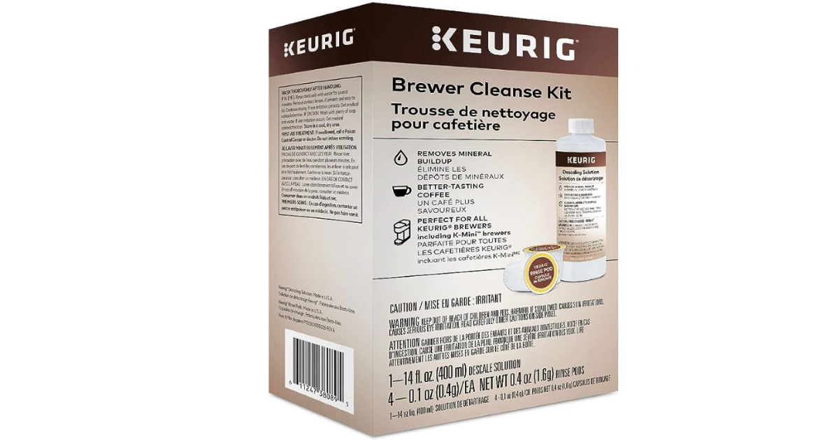 Keurig Brewer Cleanse Kit For Maintenance ONLY 7.99 (Reg 16.99