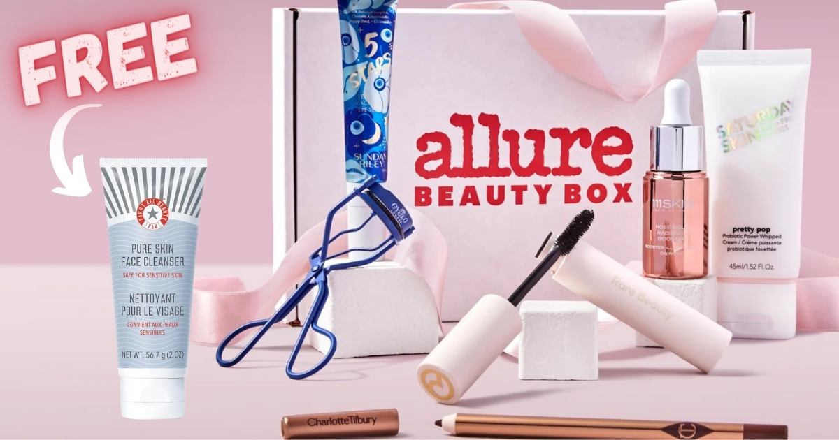 Allure Beauty Box ONLY 10 (199 Value) with Coupon + Freebie Daily