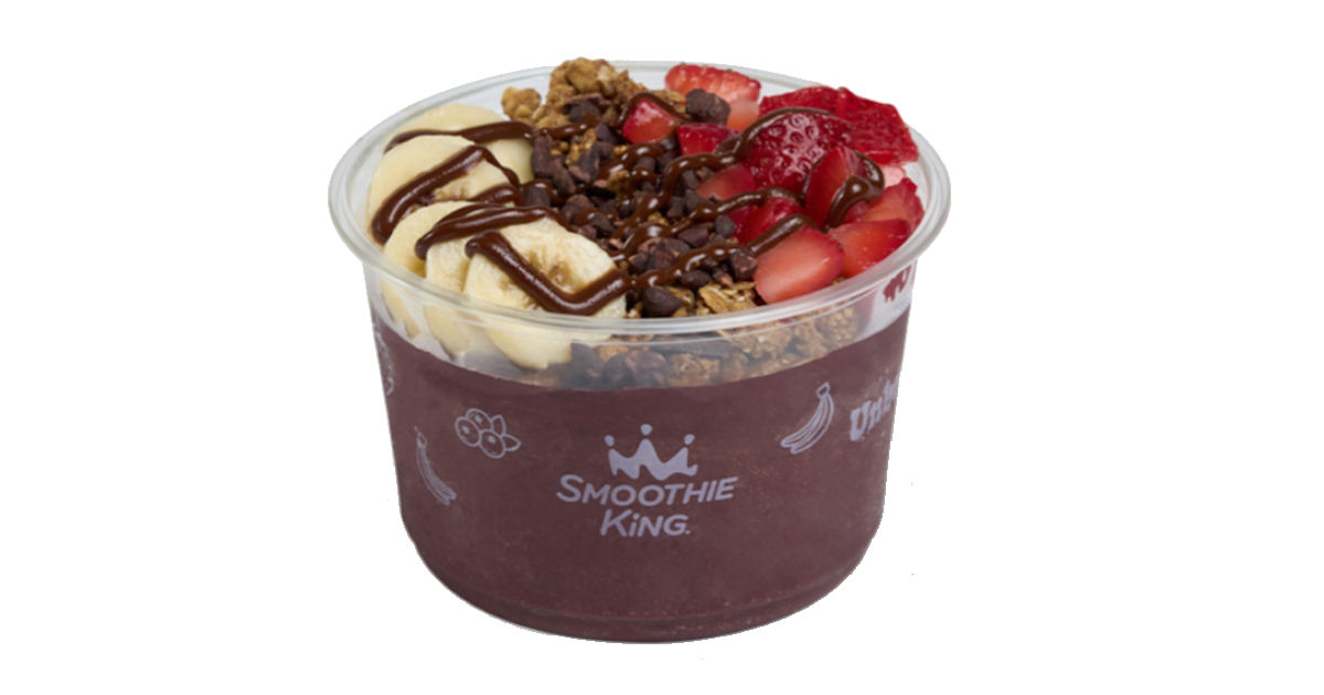 Free Açai Cocoa Haze Smoothie Bowl at Smoothie King Today Free