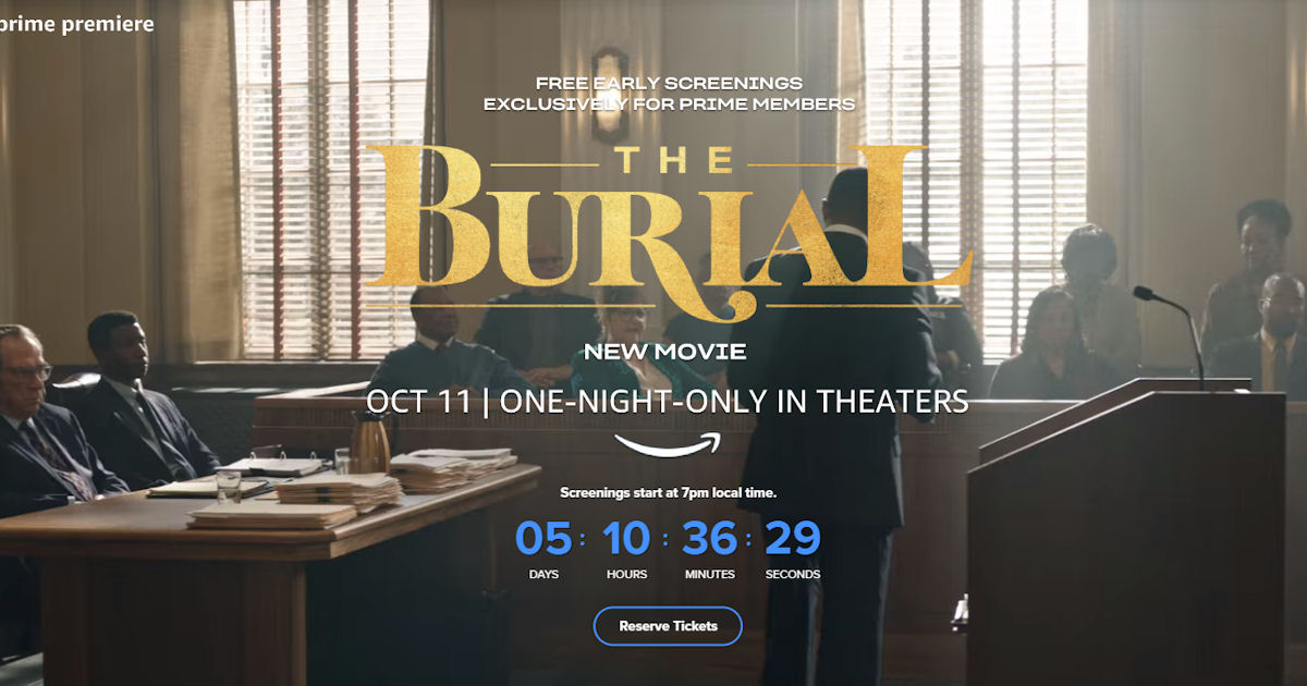 Amazon Prime Premiere The Burial