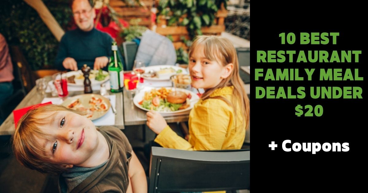 Affordable family meal discounts
