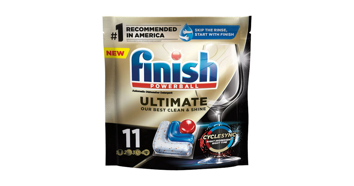Free Finish Ultimate 11ct Dishwasher Tablets at Walmart Free Product