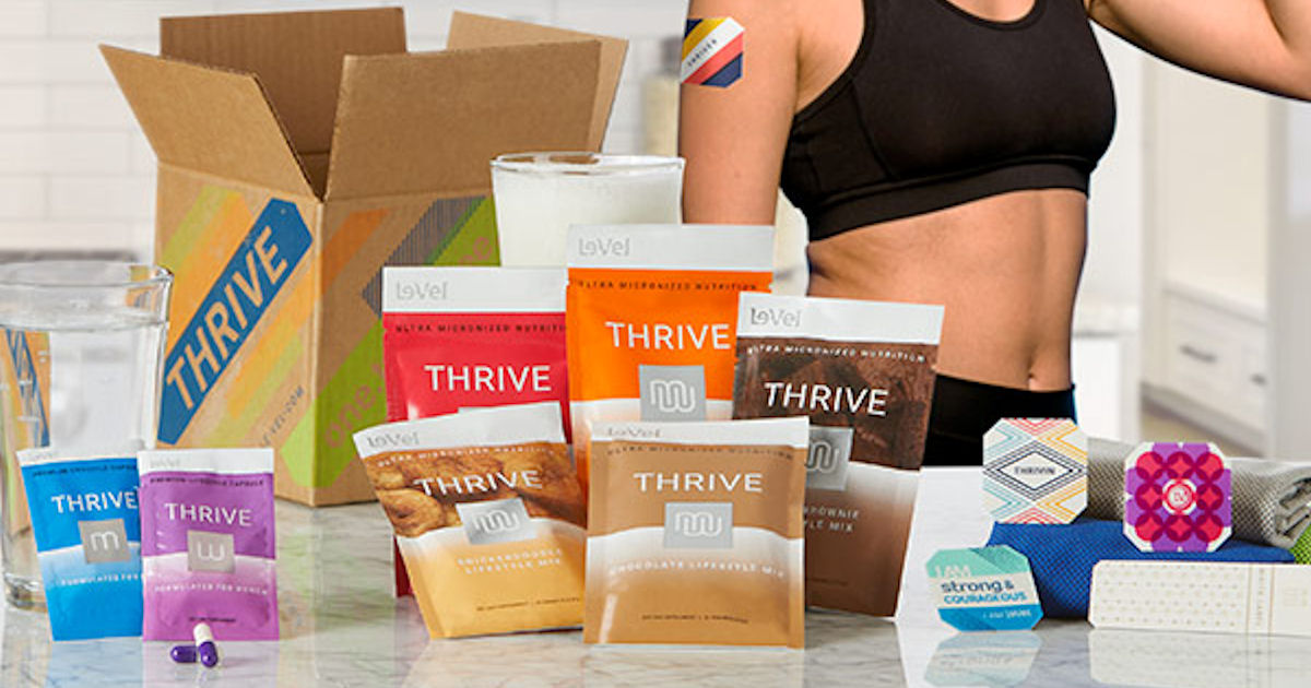 living thrive sample pack