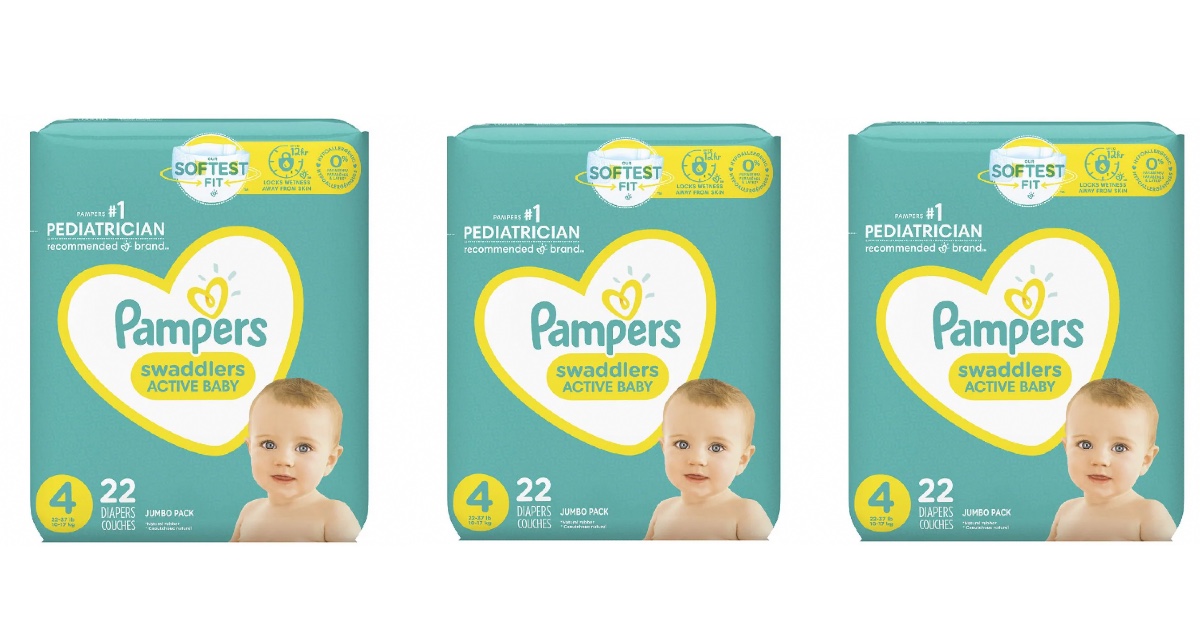 Pampers Swaddlers ONLY 2.17 (Reg 14.99) Daily Deals & Coupons