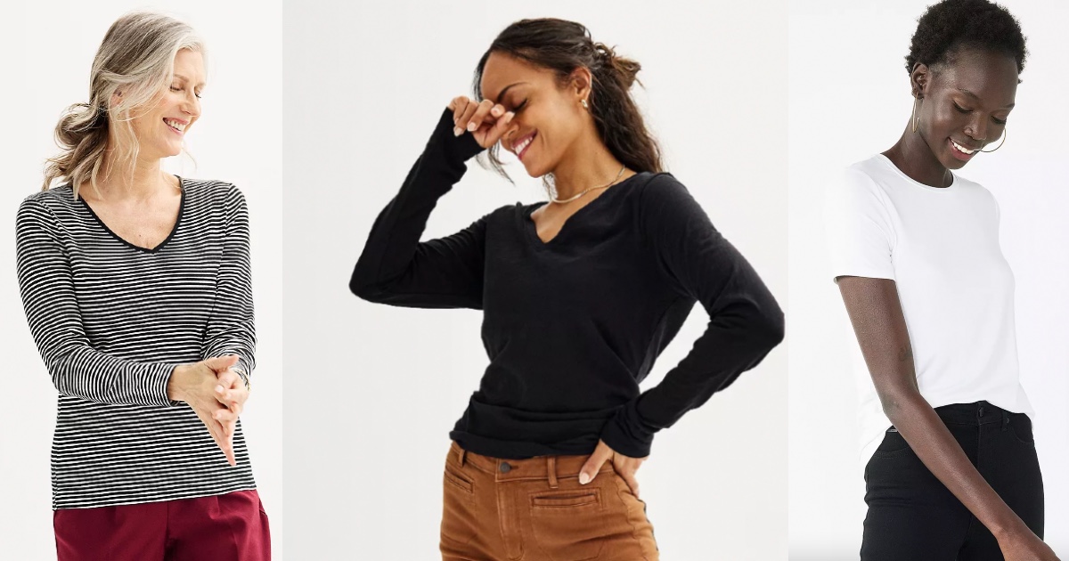 Kohl's Womens & Juniors Tops for $4.79 - Daily Deals & Coupons