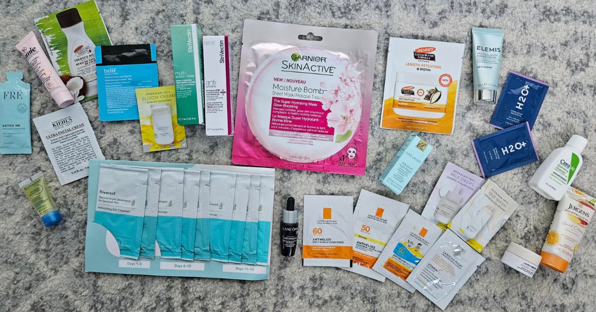 The Best Free Skincare Samples...