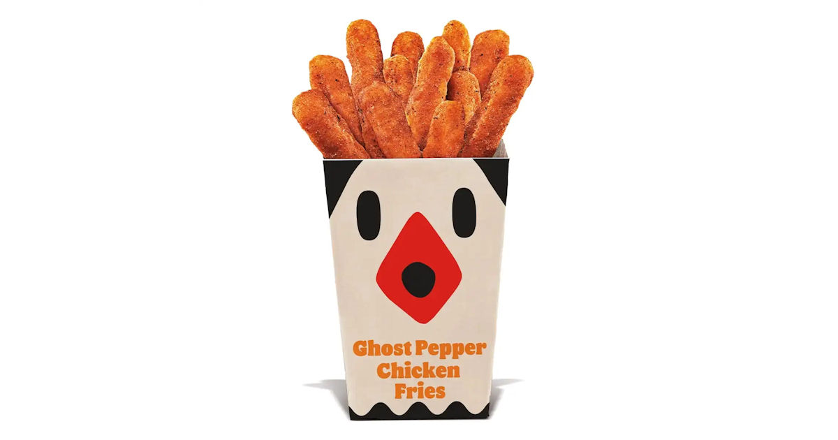 Burger King Ghost Pepper Chicken Fries
