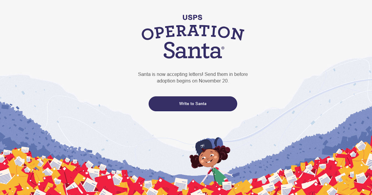 USPS Operation Santa - Possibl...