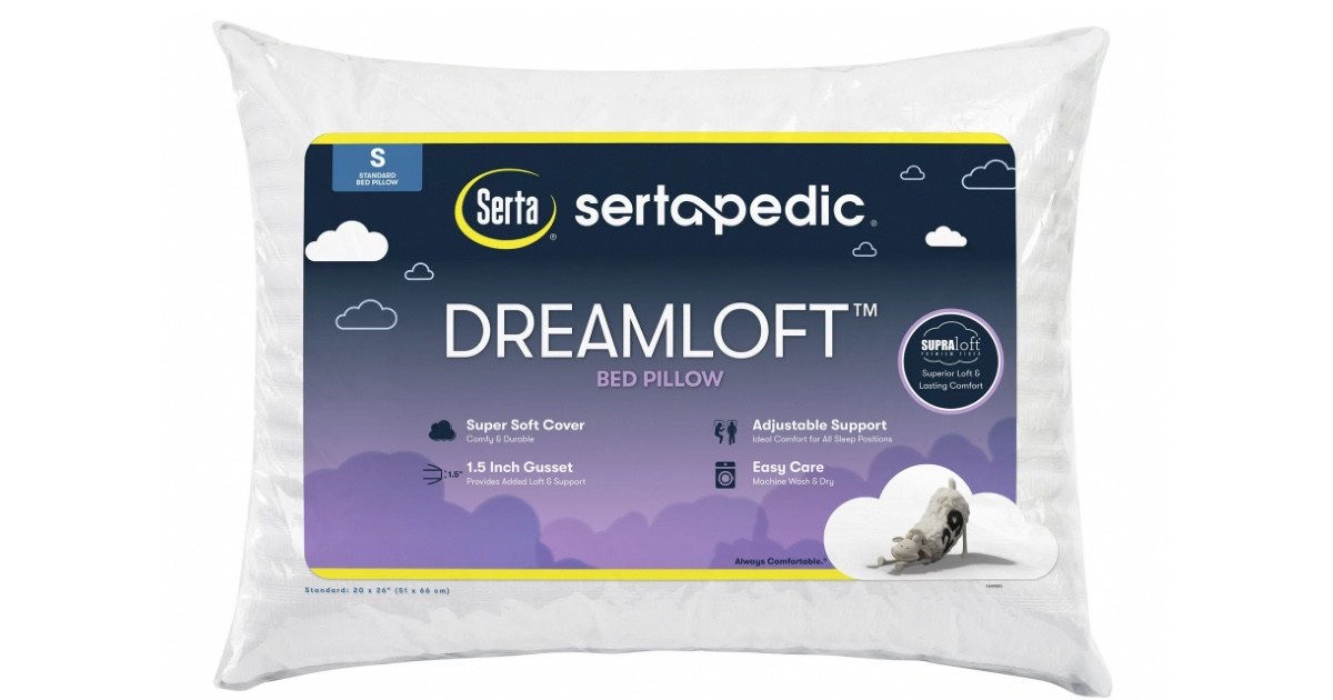 Serta Pillow at Walmart