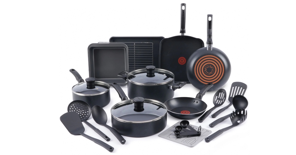 This T-fal Nonstick Cookware Set Is the Cheapest Its Ever Been