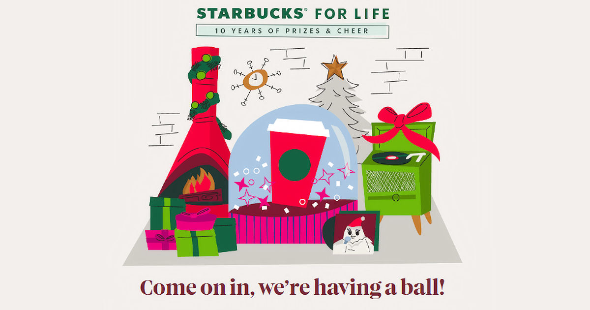 Starbucks for Life Sweepstakes & Instant Win