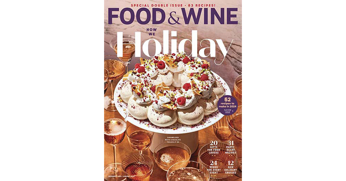 FREE 1-Year Subscription to Food & Wine Magazine