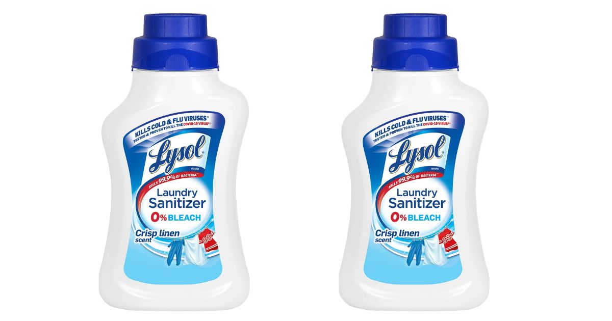 Lysol Crisp Linen Scented Laundry Sanitizer : Target