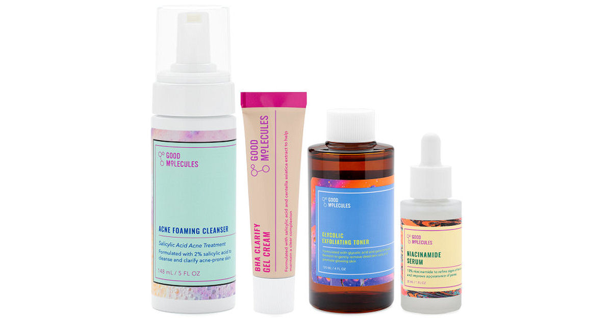 FREE Good Molecules Skincare Sample Pack