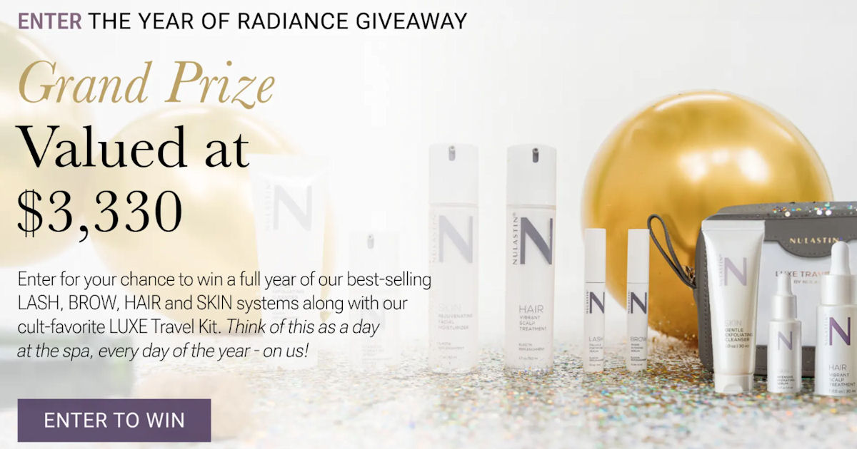 Nulastin Year of Radiance Giveaway