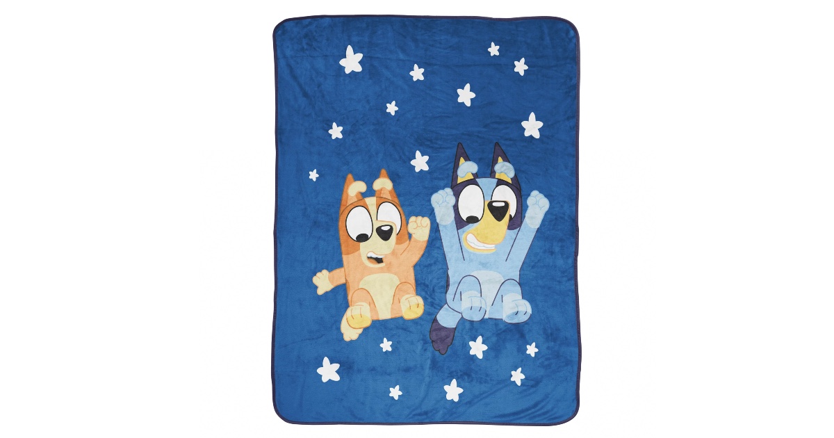 Bluey Blanket at walmart