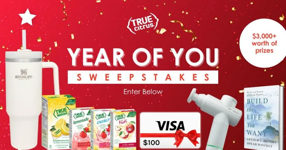 True Citrus Year of You Sweepstakes